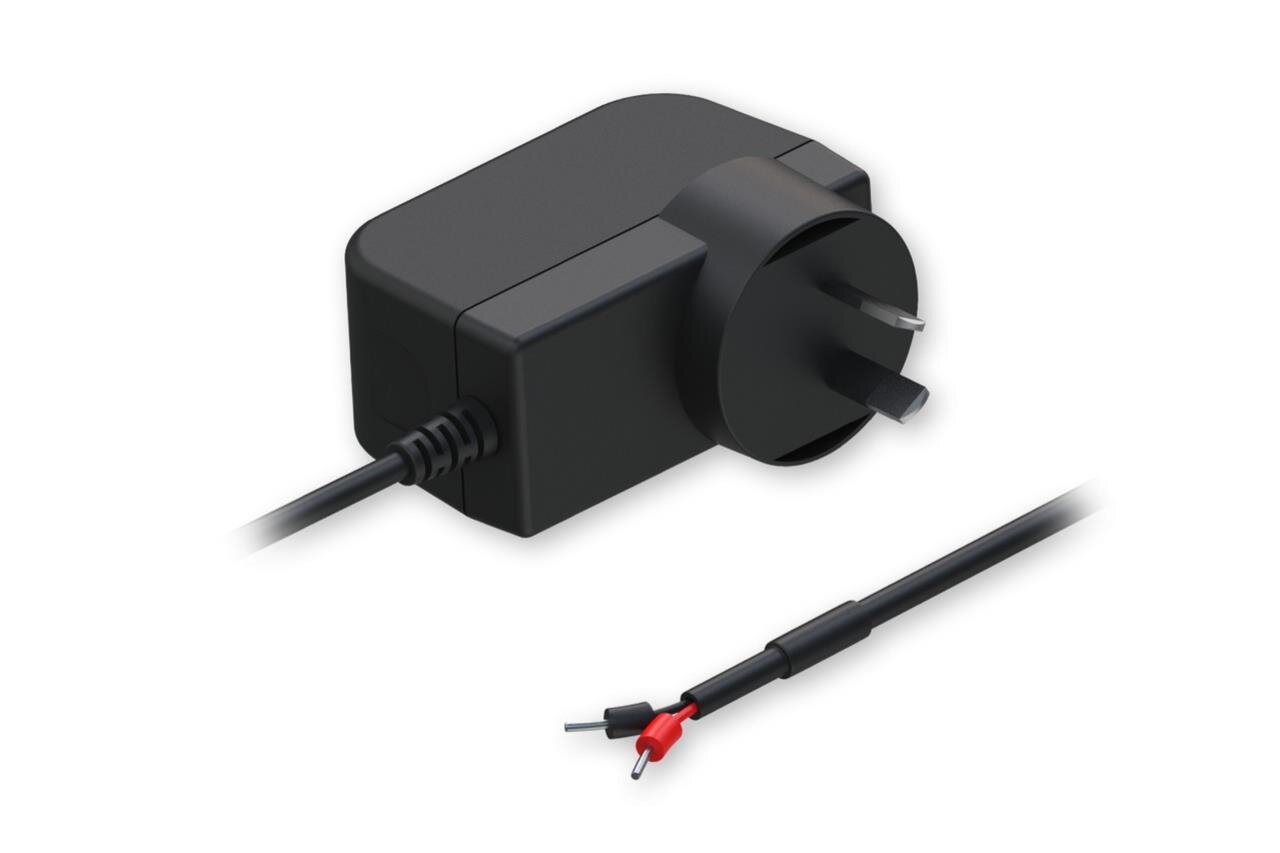 Netzteil, AU, 18W, 2-Pin Stromanschluss mit Adernendanschlüssen