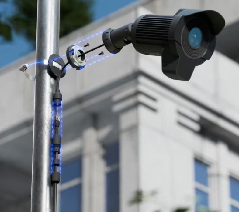 UniFi Video AI LPR 8MP Bullet Kamera, für Kennzeichenerkennung, schwarz