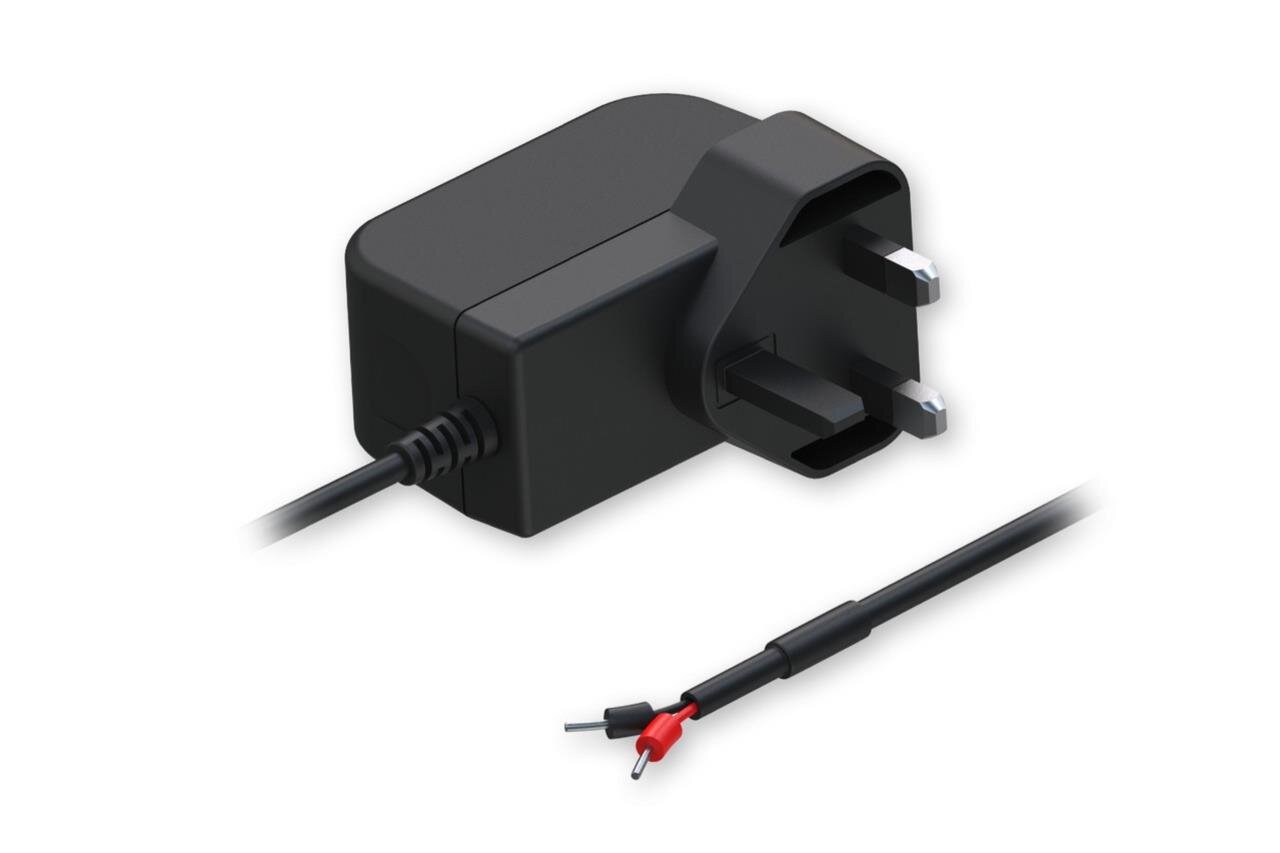Netzteil, UK, 18W, 2-Pin Stromanschluss mit Adernendanschlüssen