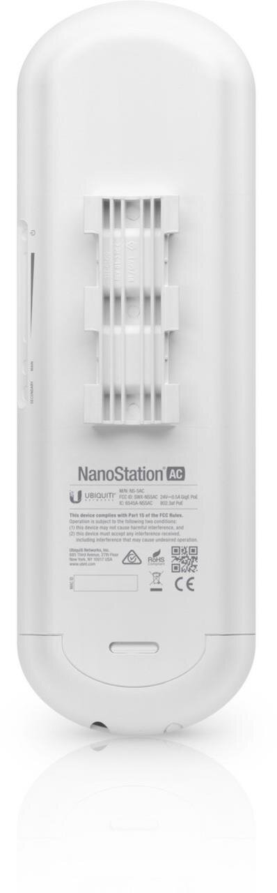 5 GHz airMAX® ac CPE, NanoStation AC, 16dBi, IEEE 802.3af / passiv PoE