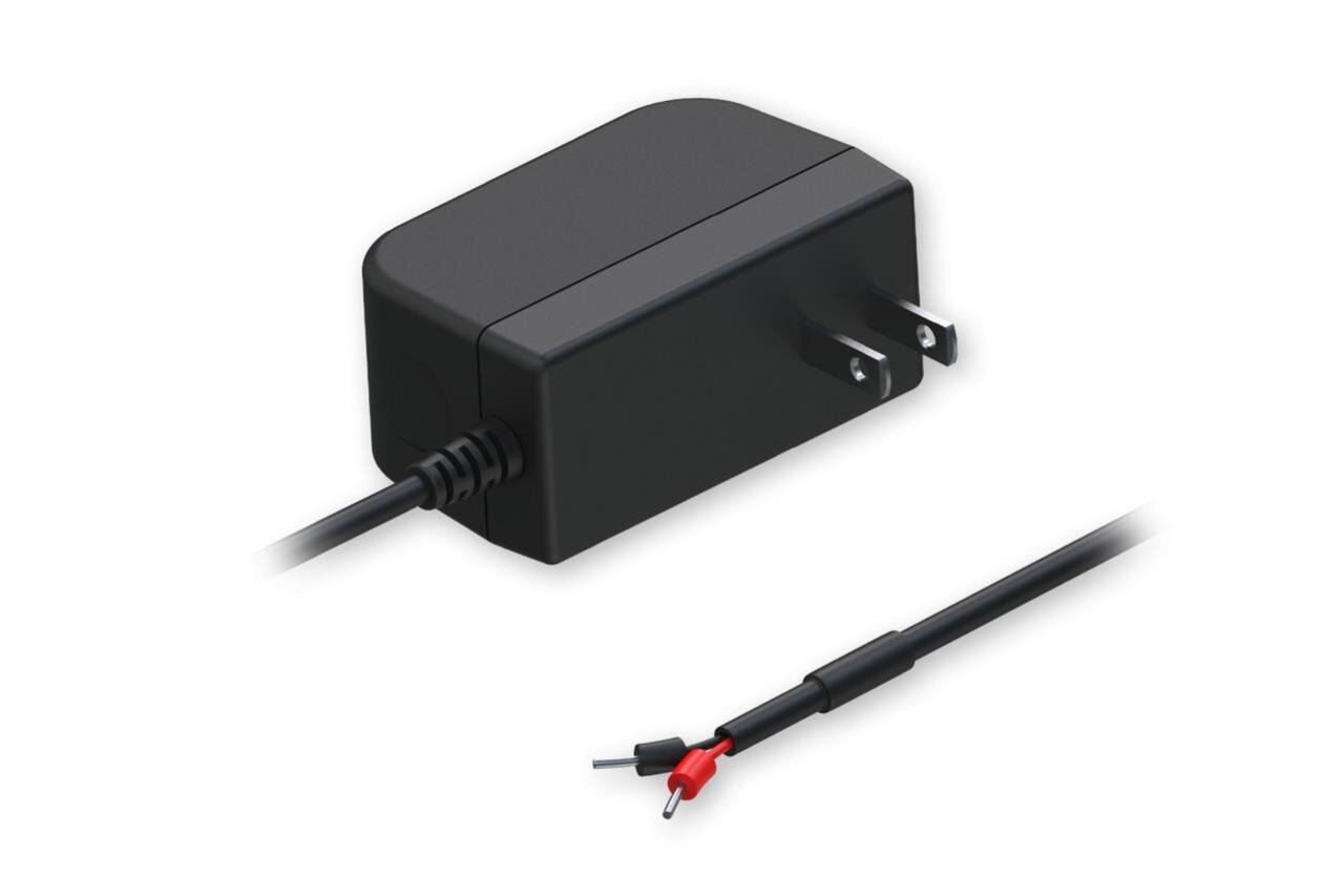 Netzteil, US, 18W, 2-Pin Stromanschluss mit Adernendanschlüssen