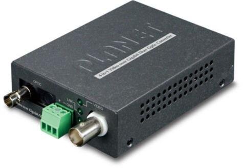 1-Channel 4-in-1 Video over Gigabit Fiber, WDM-SC, Kit (VF-106G-T + VF-106G-R)