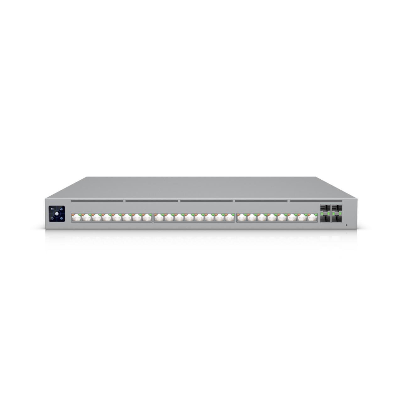 UniFi Enterprise Campus 24S Port Switch, PoE+++, Layer 3, 10 GbE, 25 Gb, 100 Gb