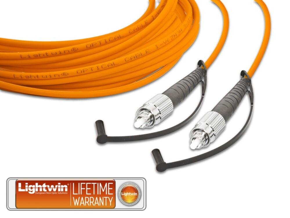High Quality Simplex LWL Patchkabel, MM OM1, FC - FC