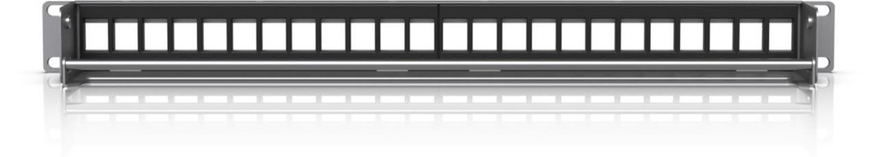 24-Port Keystone Modul Leerpanel, UACC-Rack-Panel-Patch-Blank-24
