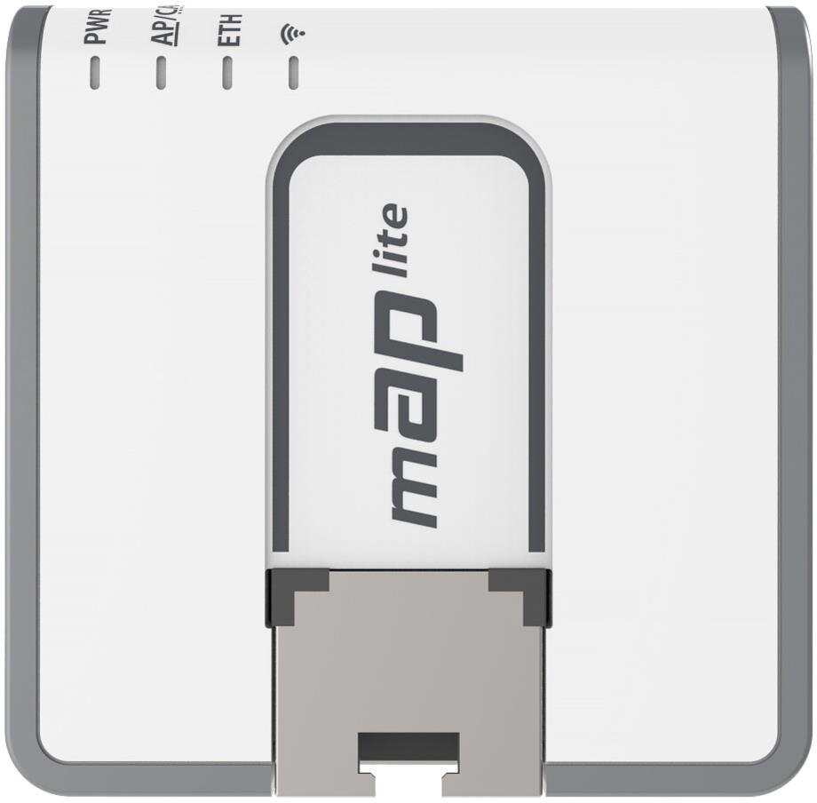 mAP lite mit QCA9533 650Mhz CPU, 64MB RAM, 1xLAN, Dual Chain 2.4Ghz 802.11b/g/n