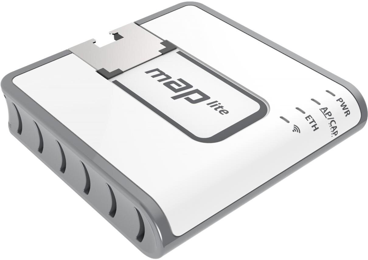 mAP lite mit QCA9533 650Mhz CPU, 64MB RAM, 1xLAN, Dual Chain 2.4Ghz 802.11b/g/n