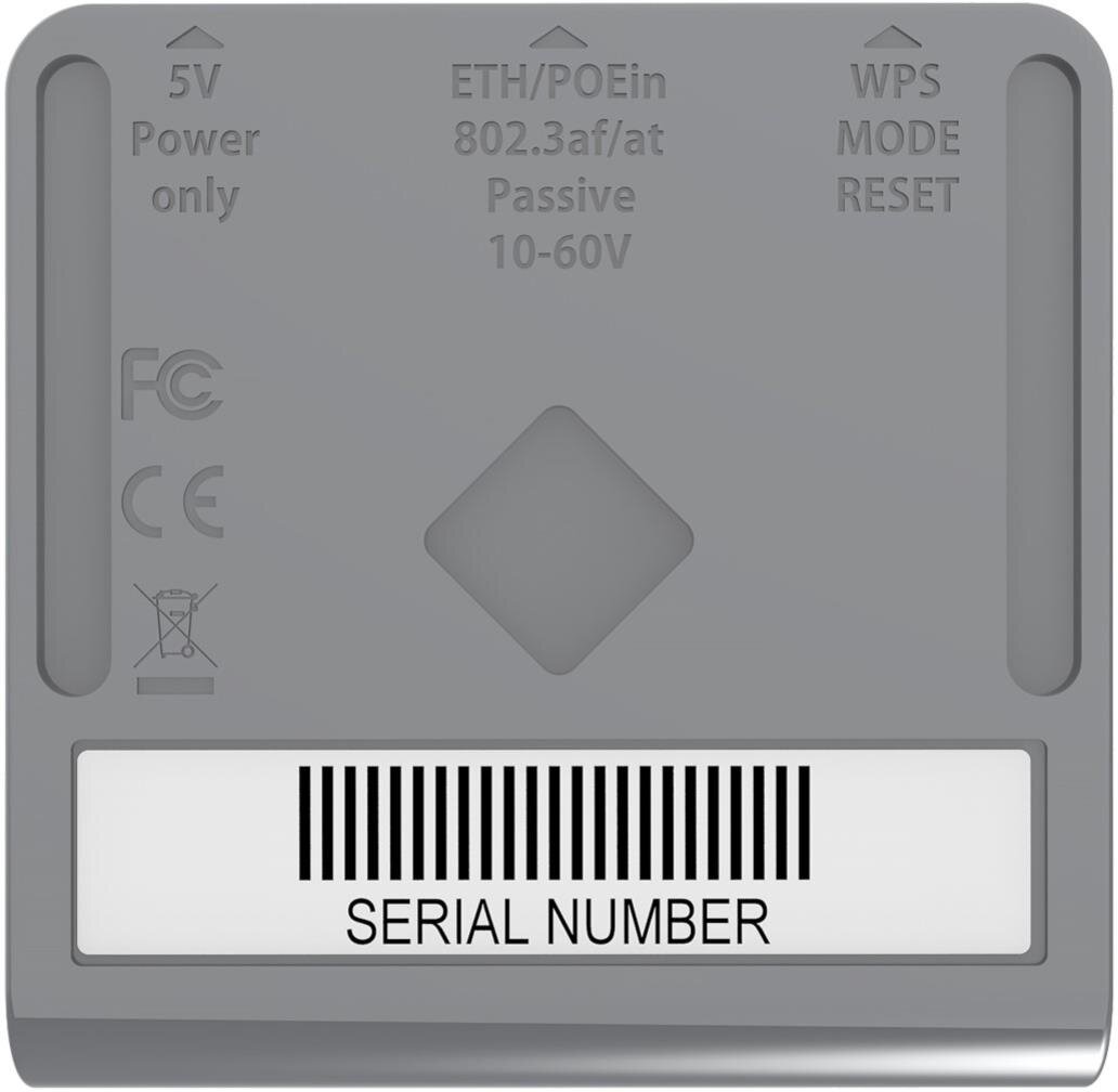 mAP lite mit QCA9533 650Mhz CPU, 64MB RAM, 1xLAN, Dual Chain 2.4Ghz 802.11b/g/n