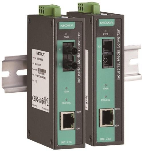 Industrie 10/100BaseT(X) to 100BaseFX Medienkonverter