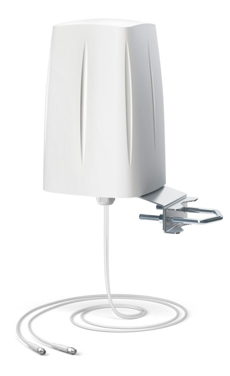 QuOmni 7V-2 Wi-Fi 6E Antenne, 360° Omnidirektional, 2x RP-SMA Stecker