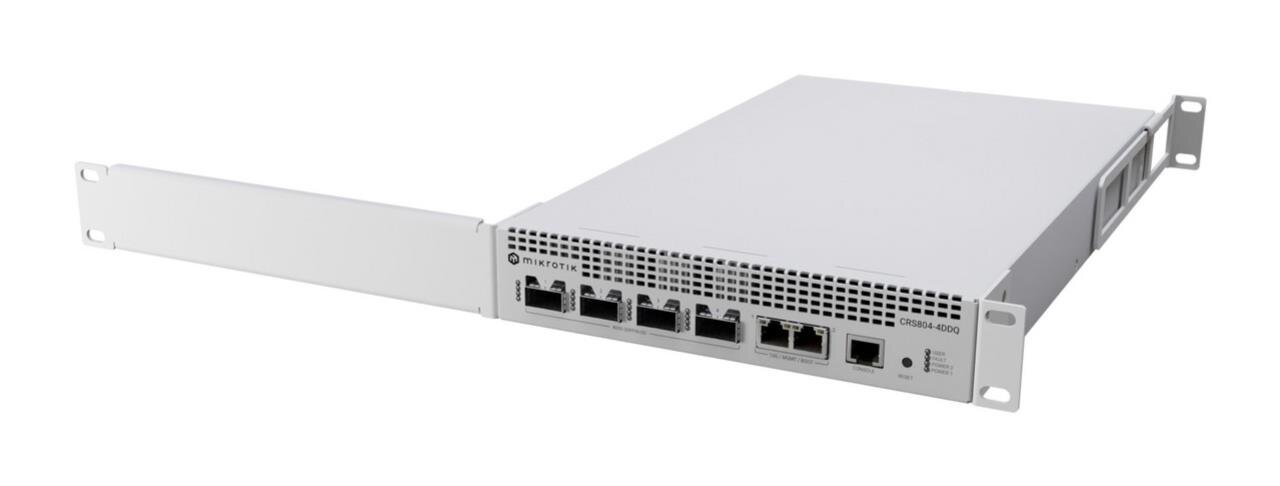 CRS804 4DDQ - Cloud Router Switch, Layer-3, 400G mit 4x QSFP-DD