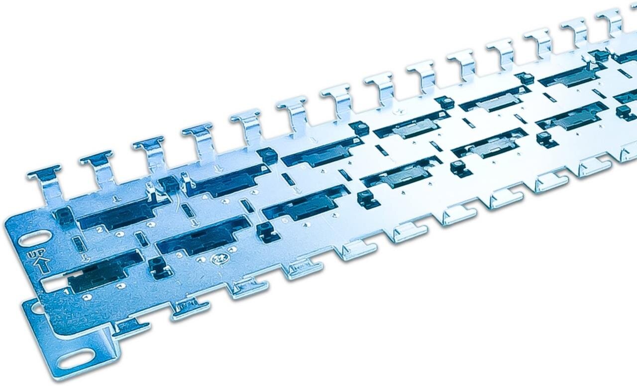 High Quality 24-Port Keystone Modul-Leerpanel, 19