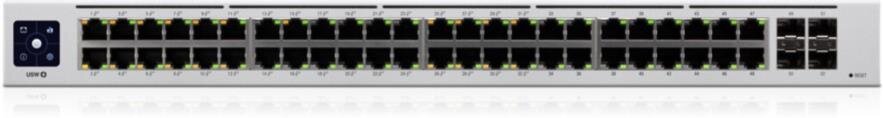 UniFi USW PoE 802.3at 48-Port Gigabit Switch mit 4x SFP