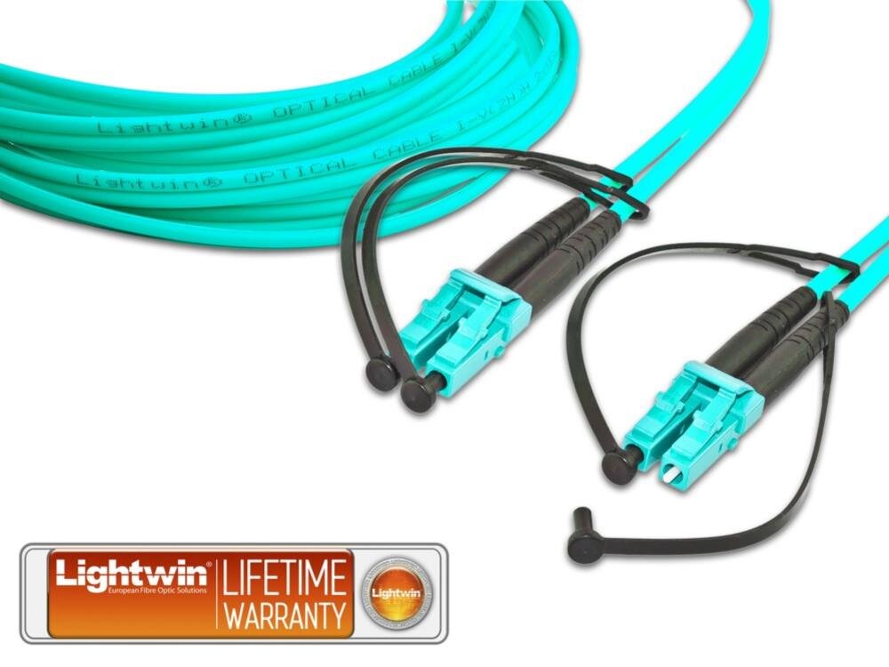 High Quality Duplex LWL Patchkabel, MM OM3, LC - LC 