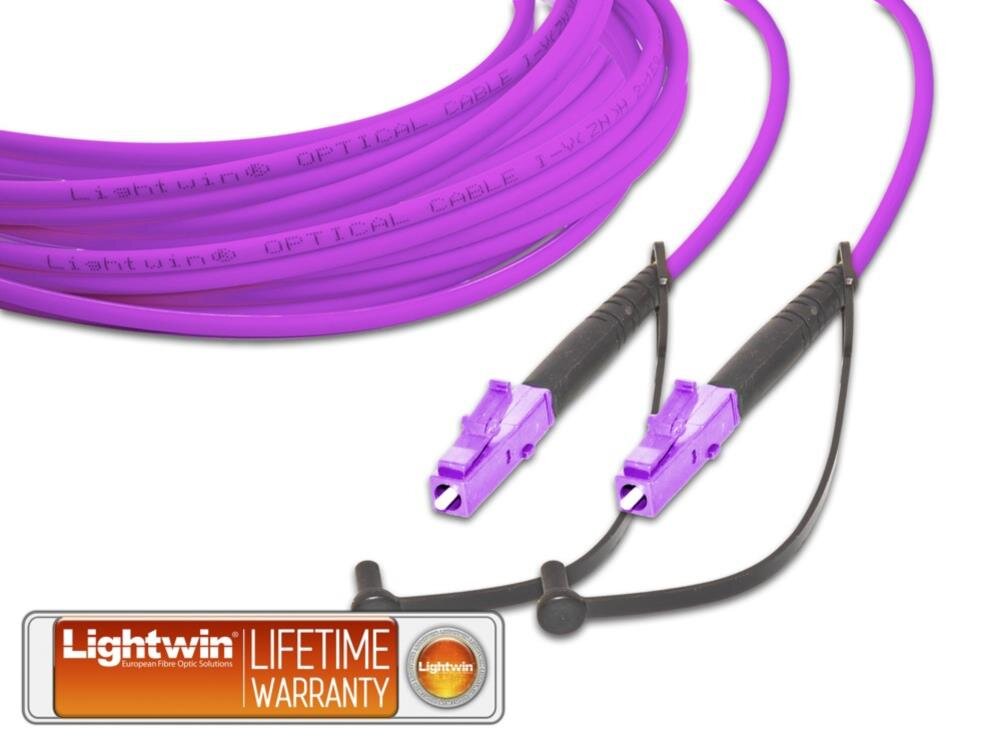 High Quality Simplex LWL Patchkabel, MM OM4, LC - LC 