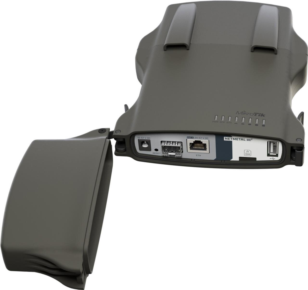 NetMETAL ac², 716MHz CPU, 256MB RAM, 1xGigabit LAN, 1x SFP, 1x USB, PoE