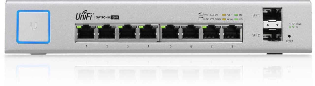 UniFi Switch, 8-Port, 150W