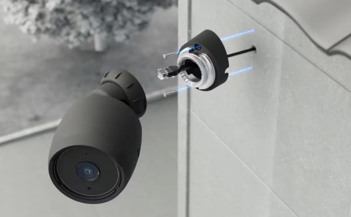 UniFi abgewinkelter Sockel für Bullet-Kamera, schwarz