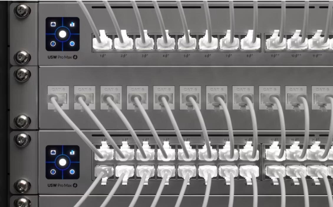 UniFi Etherlighting Patchkable, 2.5 GbE Support 