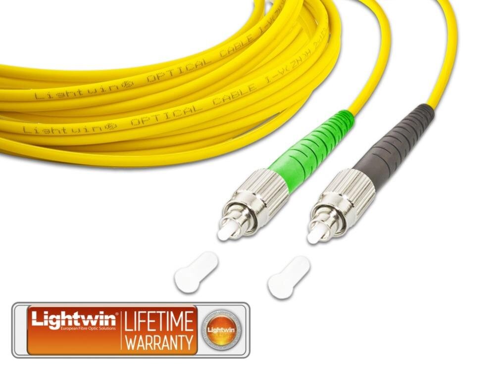 High Quality Simplex LWL Patchkabel, SM, FC/APC - FC, 2.0 Meter