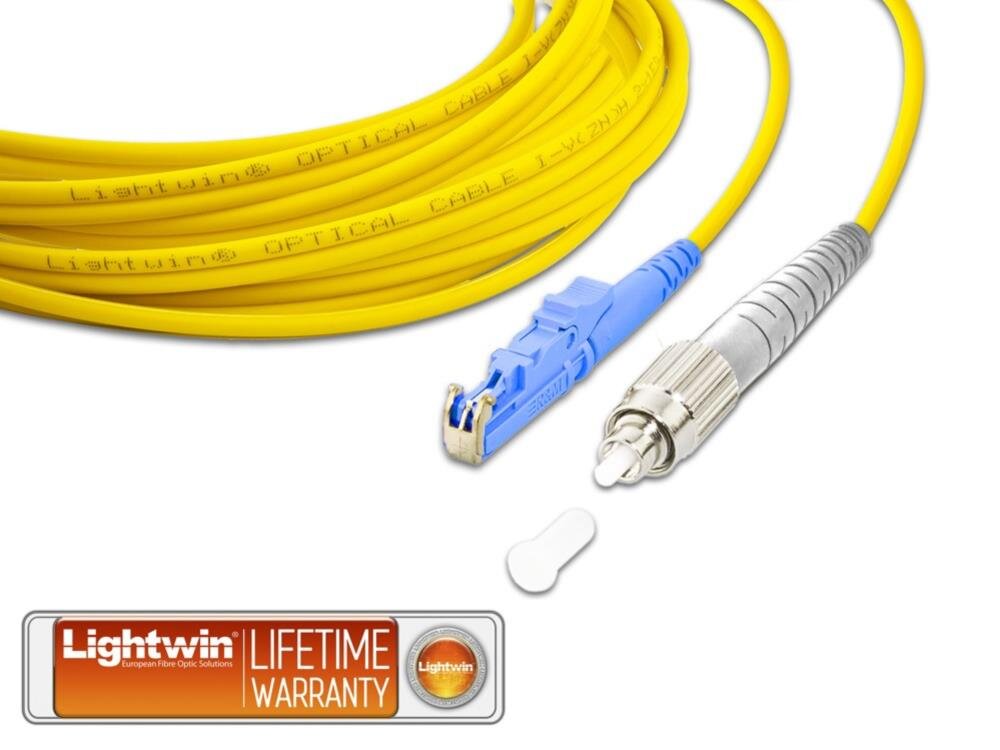 High Quality Simplex LWL Patchkabel, SM, E2000 - FC