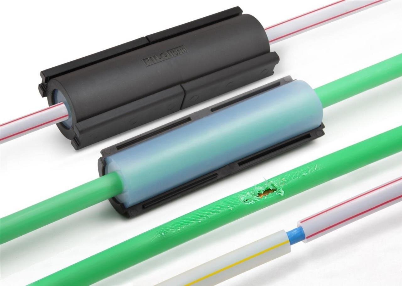 Teilbare Rohr-Reparatursatz, für 7 bis 20mm Rohre