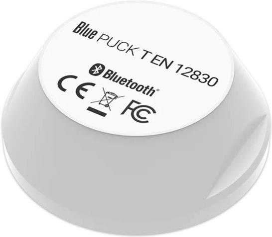 Blue PUCK T EN 12830, Bluetooth 4.0/4.2 LE Temperatursensor, NFC Secure, 500m
