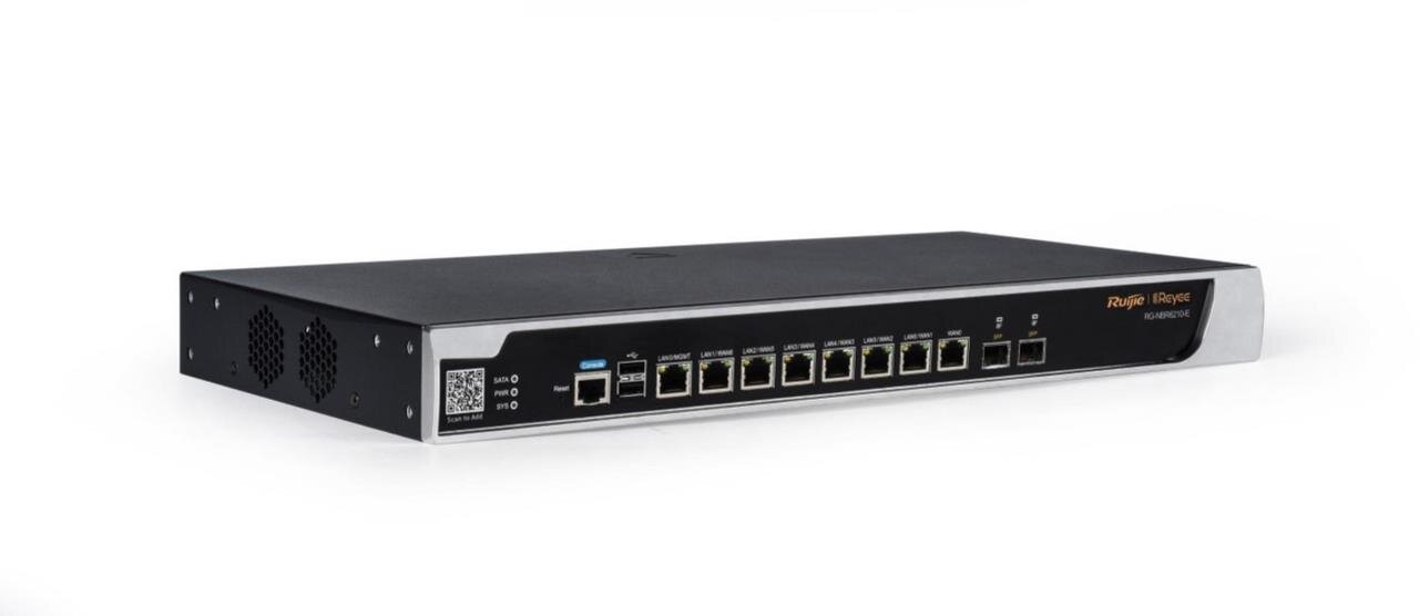 High-performance Cloud Managed Security Router, 1000 Clients, 2.5 Gbps, 2x SFP