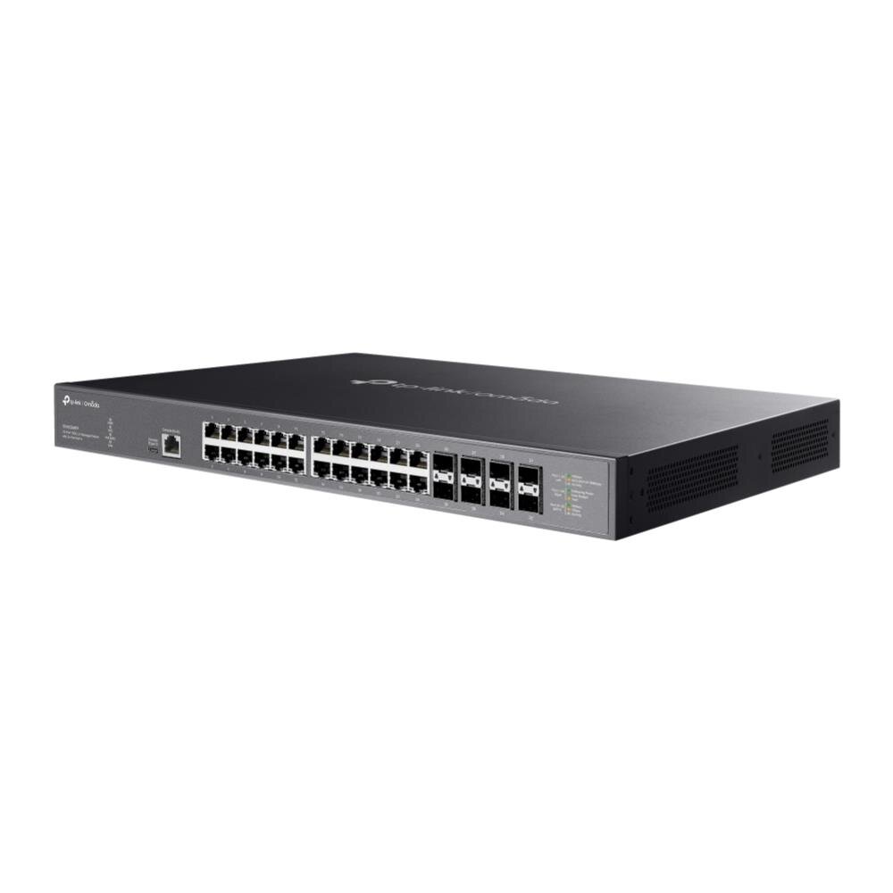 Omada 32-Port 10GE L2+ Managed Switch mit 24-Port PoE++