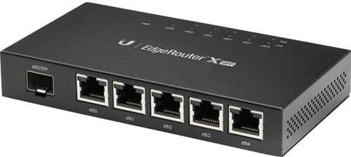 EdgeRouter X, 6-Port, PoE, SFP 