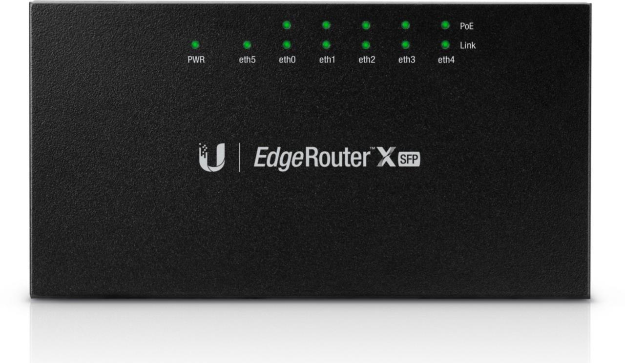 EdgeRouter X, 6-Port, PoE, SFP 