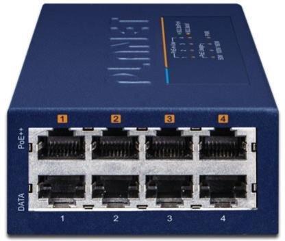 4-Port Multi-Gigabit 802.3bt PoE++ Injector Hub (160 Watts)
