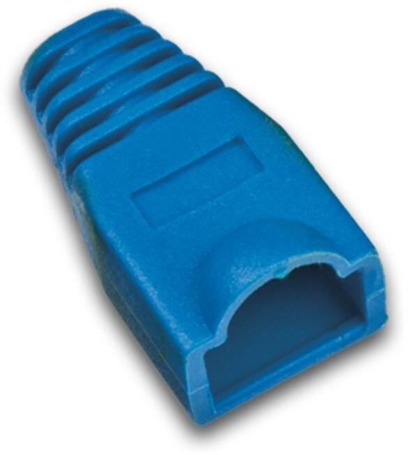 Tülle für RJ45 Stecker standard, Farbe: blau