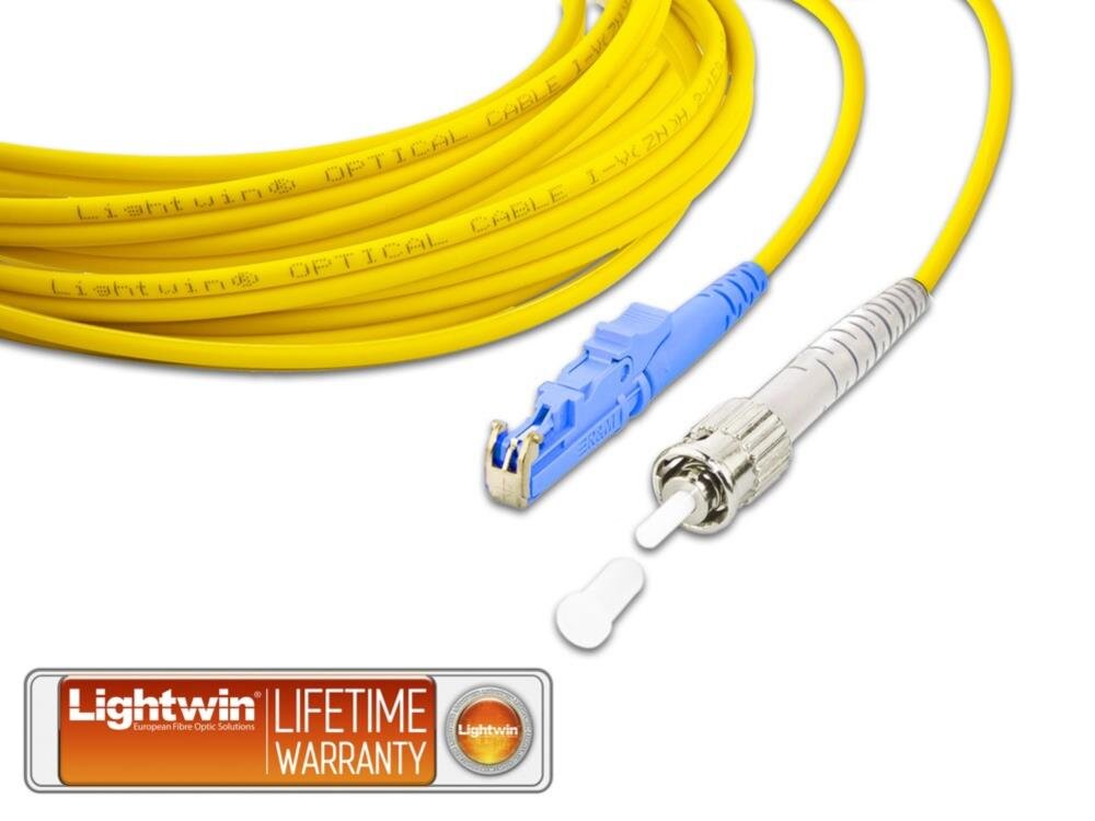 High Quality Simplex LWL Patchkabel, SM, E2000 - ST