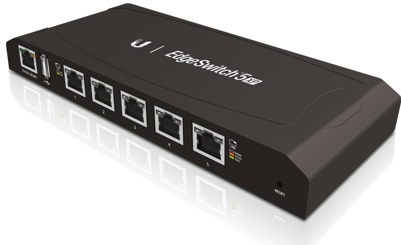 EdgeSwitch XP, 5x 1Gb, Passiv PoE 60 W, Advance PoE Switch
