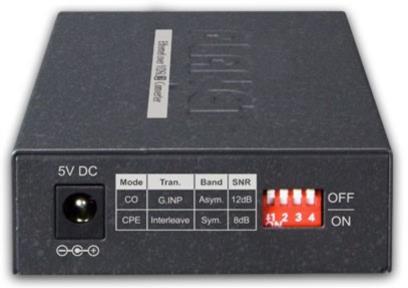 1-Port 10/100/1000T Ethernet over Coaxial Converter