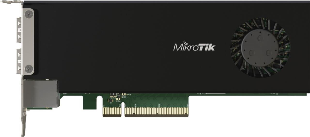Cloud Core Router PCIe-Karte mit 4-Core CPU, 2x 25GB SPF28, 1x 1GB, 4GB RAM
