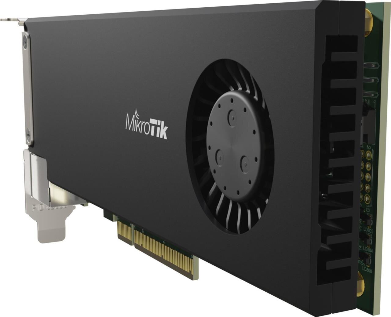 Cloud Core Router PCIe-Karte mit 4-Core CPU, 2x 25GB SPF28, 1x 1GB, 4GB RAM