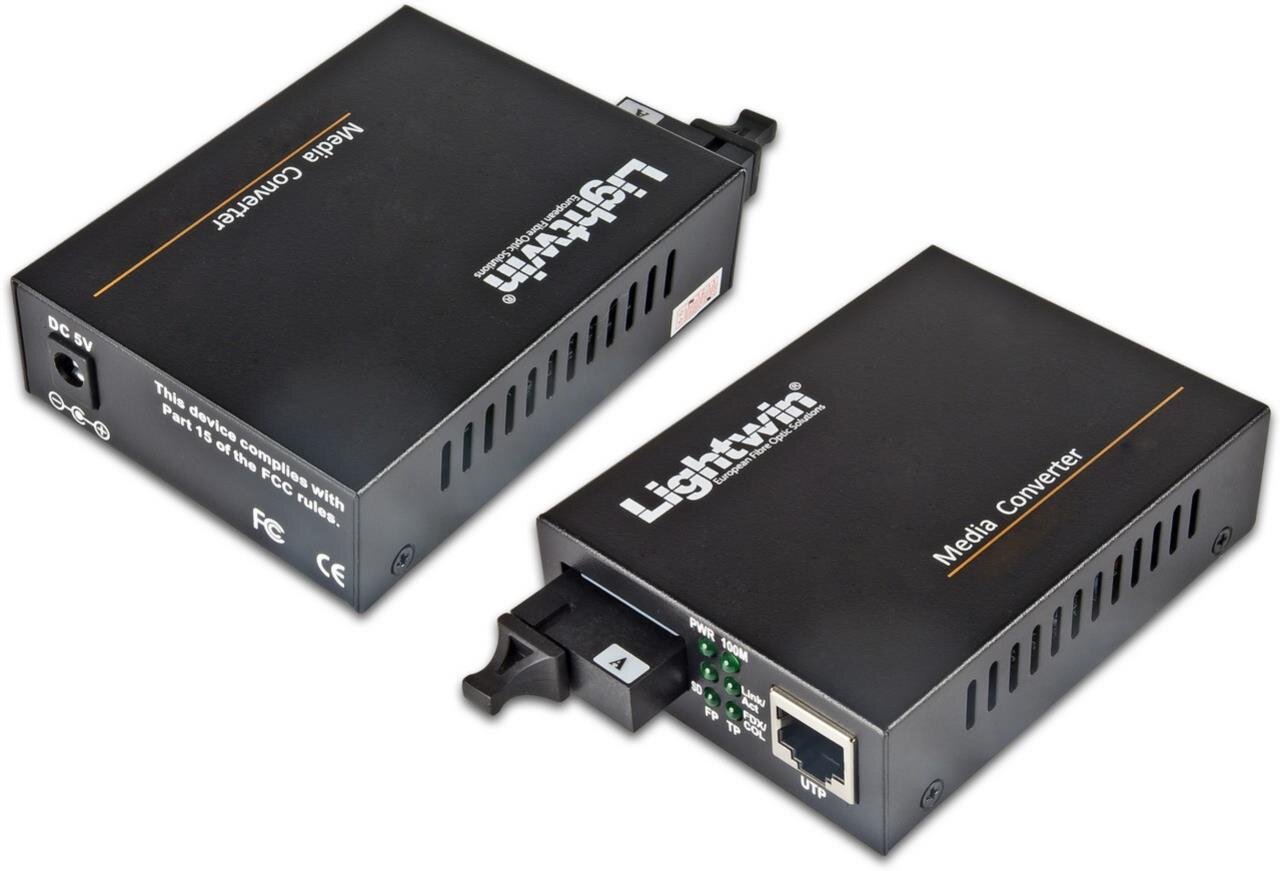 Gigabit WDM Konverter 1000Base-LX, Singlemode, 10KM