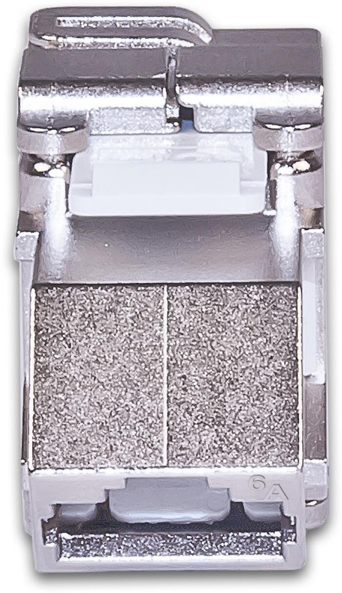KAT6A 10 Gigabit Ethernet Keystone Modul, 45°