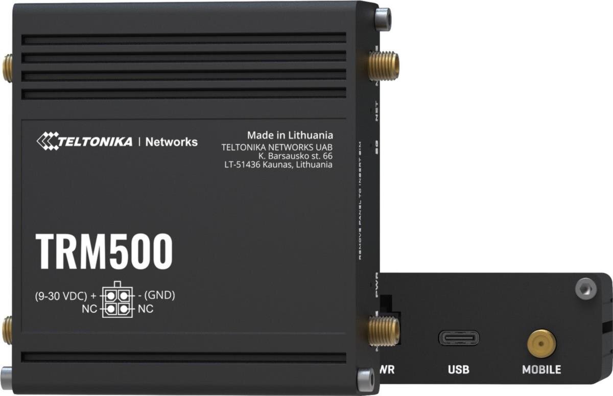Industrie robustes LTE 5G 3.4Gbps Modem, IP30, -40°C - +75°C