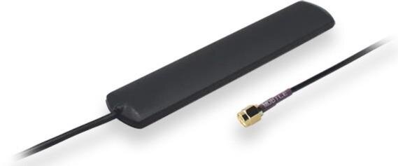 Mobile Antenne, 2dBi,  SMA Anschluss, 3.0m Kabel, Klebebefestigung