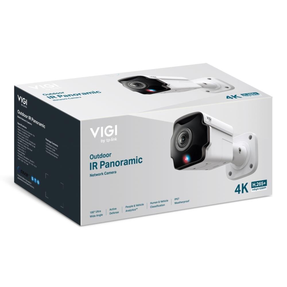 VIGI 8MP Outdoor IR Panorama Bullet Kamera