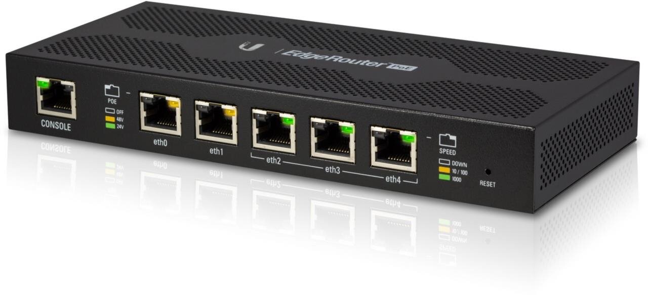 EdgeRouter PoE, 5-Port Router mit PoE