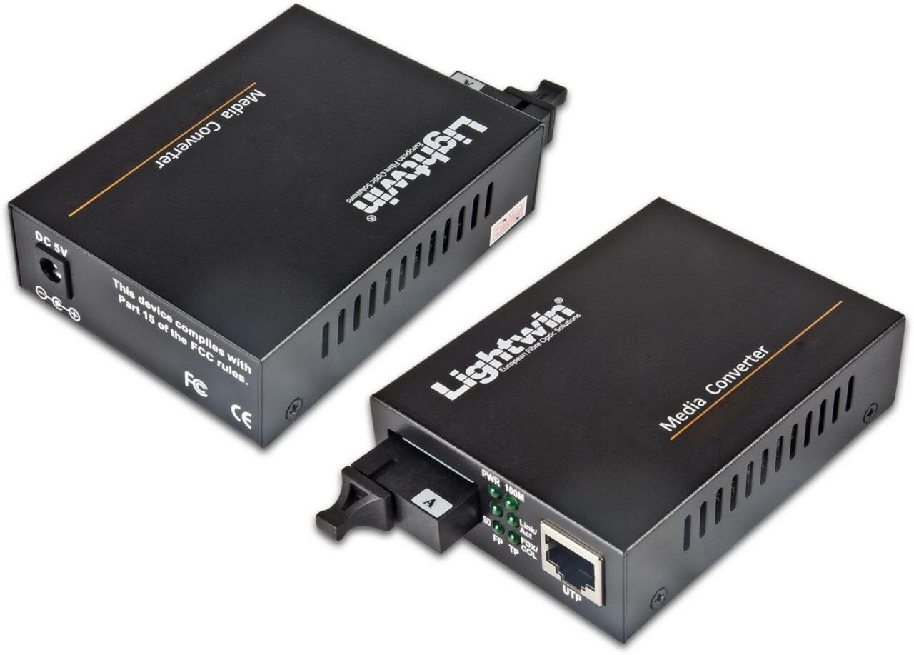Gigabit WDM Konverter 1000Base-LX, Singlemode, 40KM