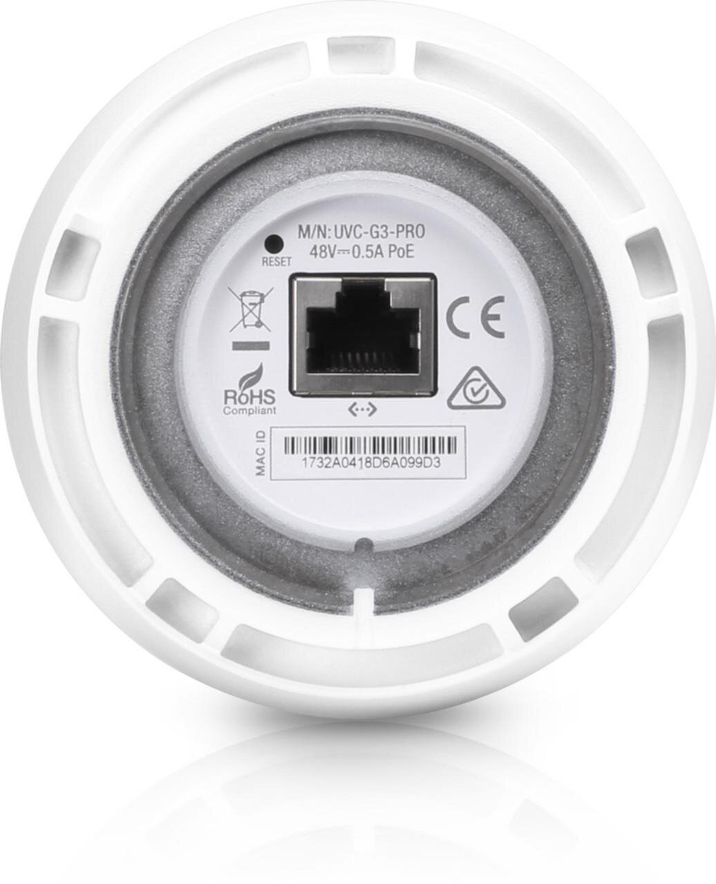 UniFi Video Camera, IR, G3-PRO, IEEE 802.3af/at 24V Passive PoE, 3-9mm, Outdoor