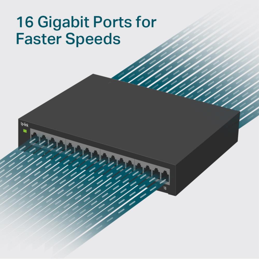 16-Port Gigabit Easy Smart Switch