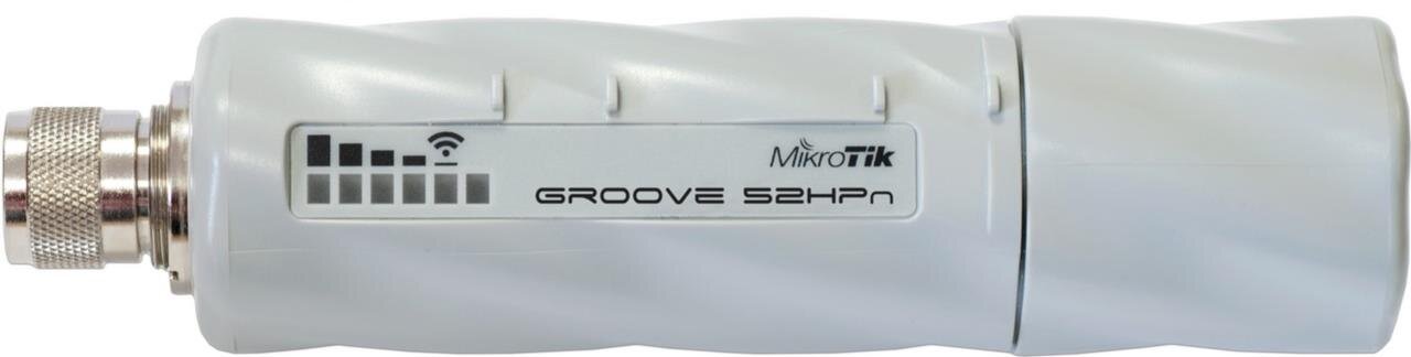 Groove 52 mit 600MHz Atheros CPU, 64MB RAM, 2.4/5 GHz 802.11a/b/g/n Interface