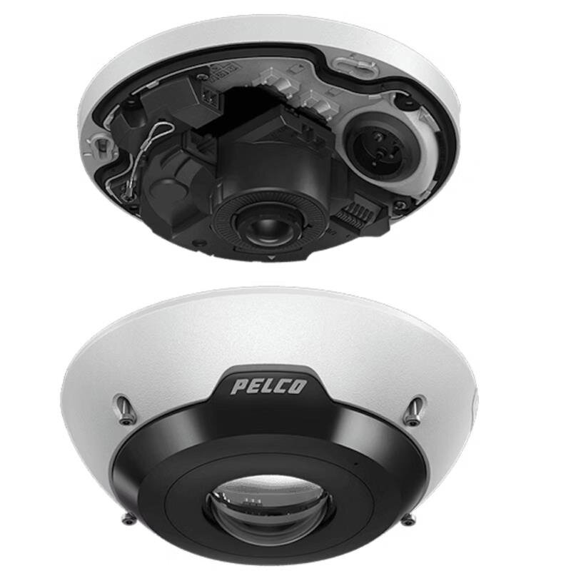 8MP, Fisheye Kamera, Aufputz-Montage, Side-Dewarping, TrueWDR, 30fps, mit IR