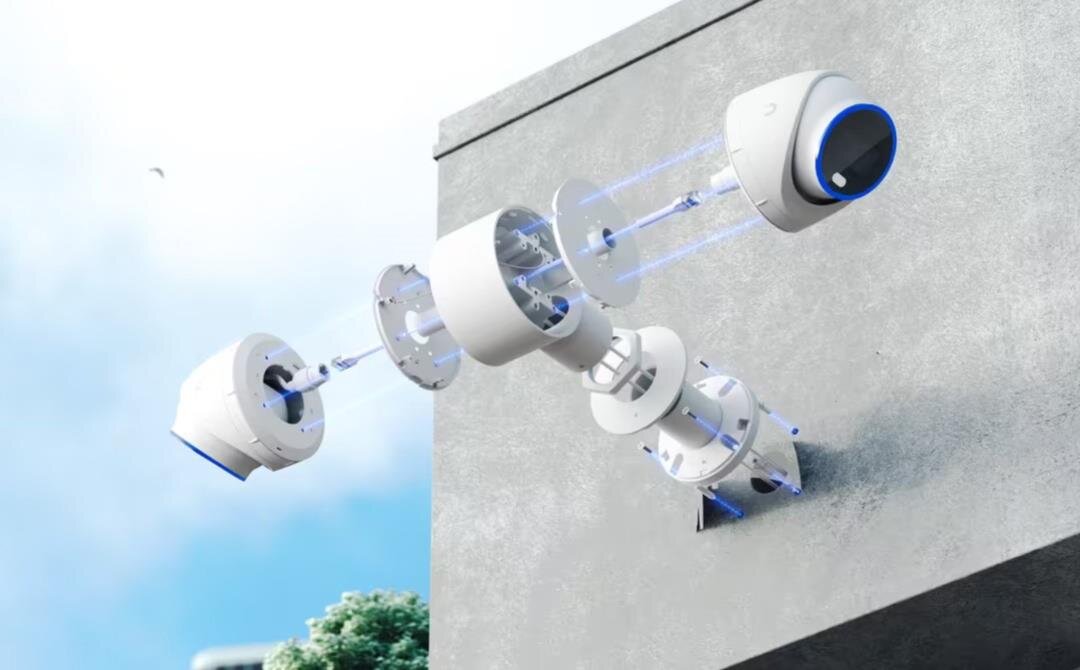 UniFi Kamera AI/G4/G5 Kamera Dual-Mount, weiss